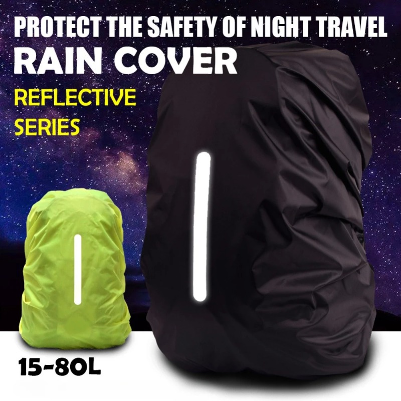 Rain Cover Backpack - Mochila reflectante impermeable, cubierta para la