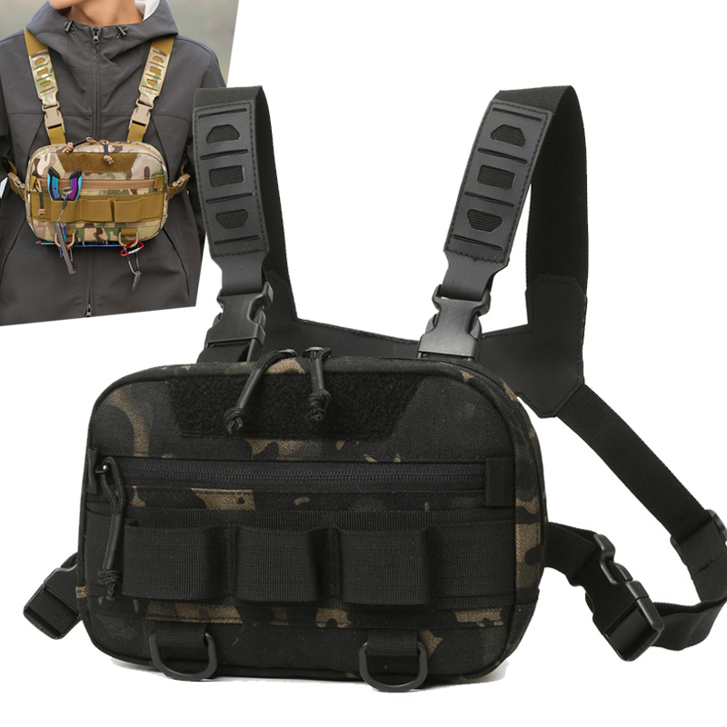 Rucksack Military Style - Mochila táctica para aparejo de pecho,