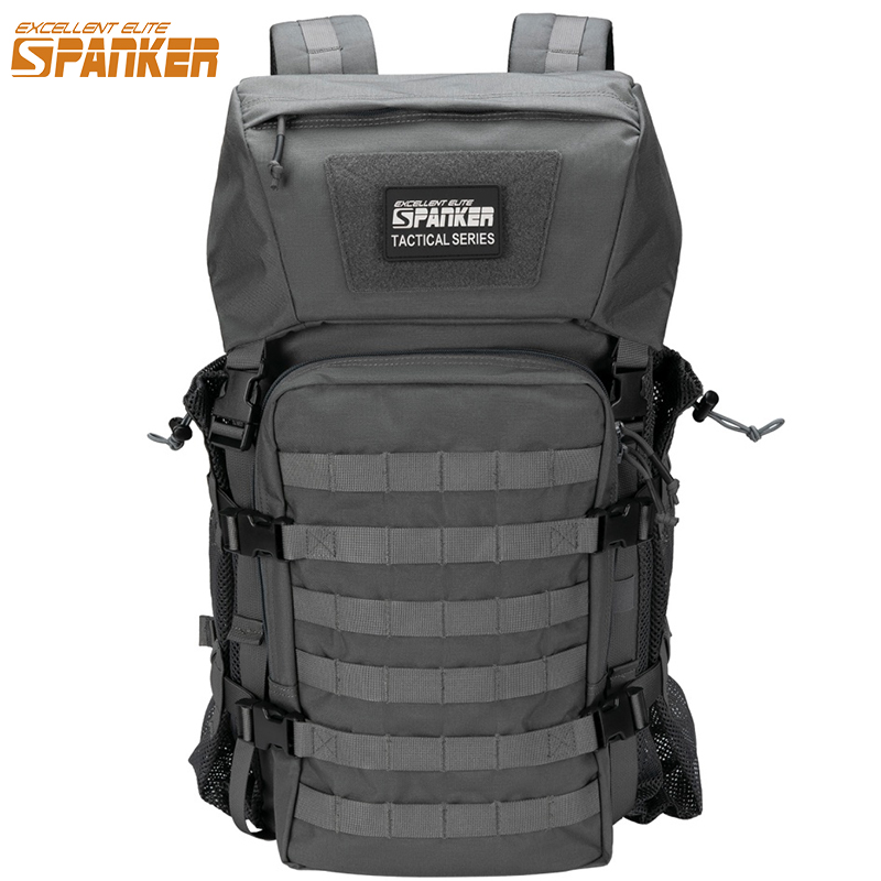 Rucksack Military Style - Mochila Táctica de 40L, 500D, Nailon,