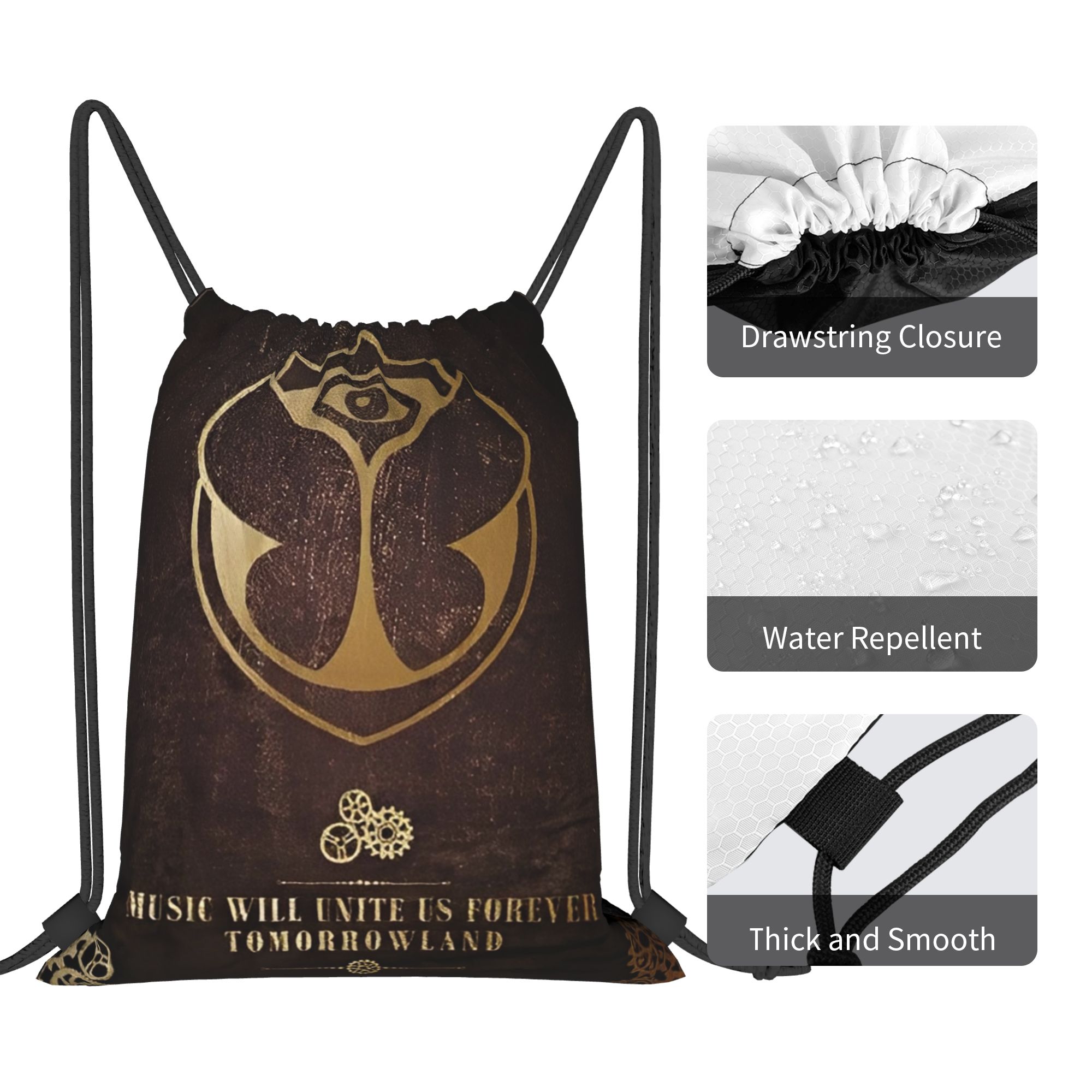 Tomorrowlands Bolsas con cordó - Drawstring Gym Bag reseña y precio