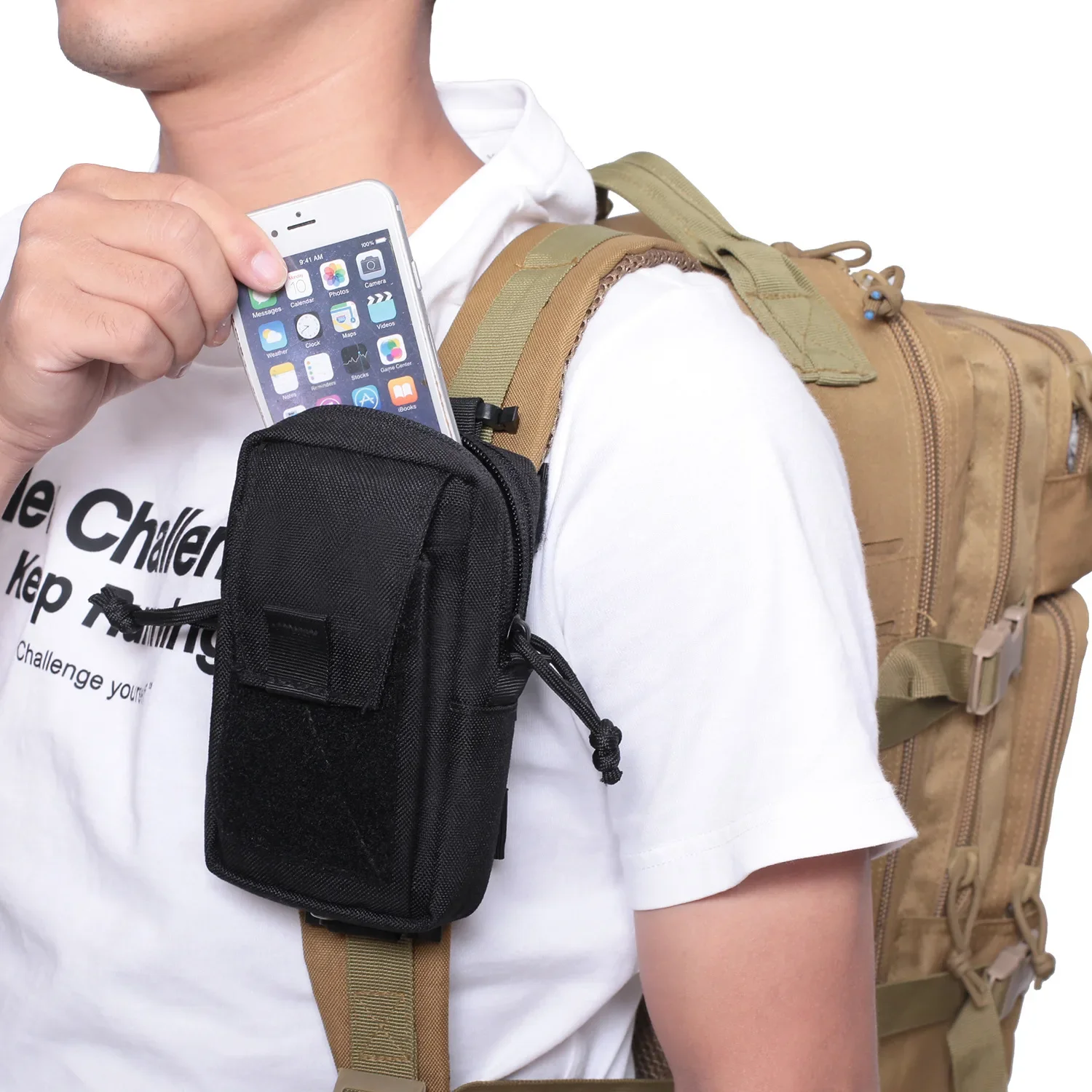 Soporte para teléfono con corr - Backpack Insert Organizer reseña y precio