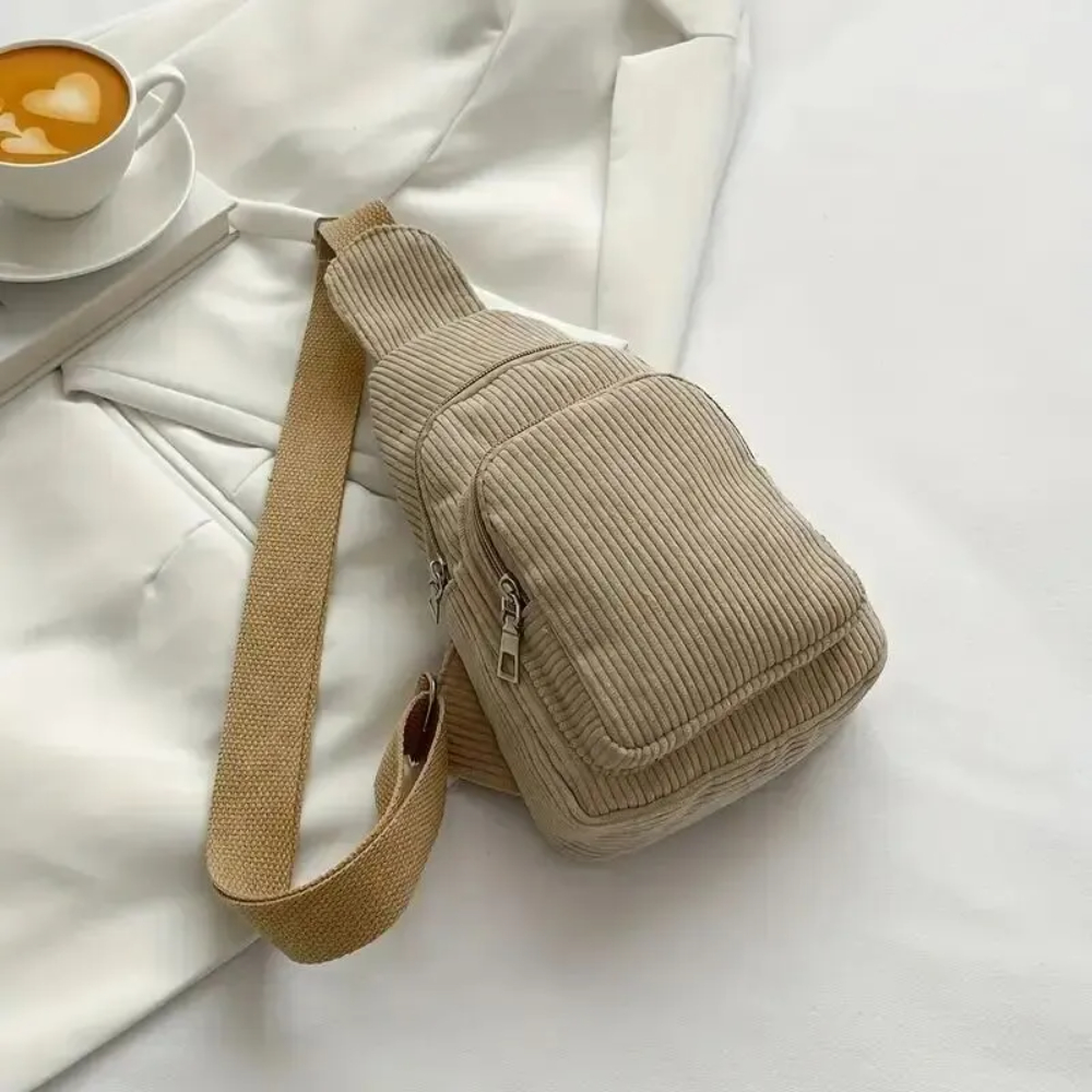 Bolso cruzado de pana Vintage, - Sling Backpack Shoulder reseña y precio