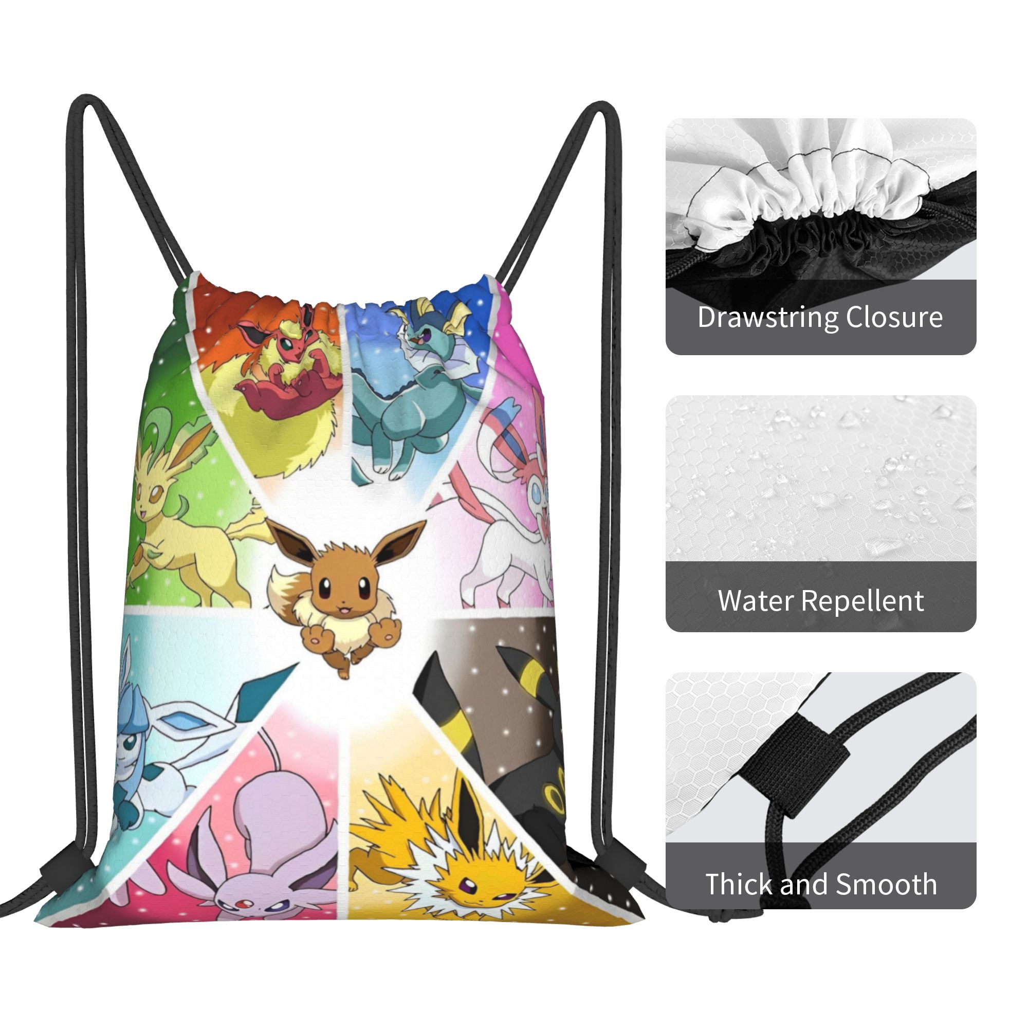 Mochila con cordón estilo anim - Drawstring Gym Bag reseña y precio