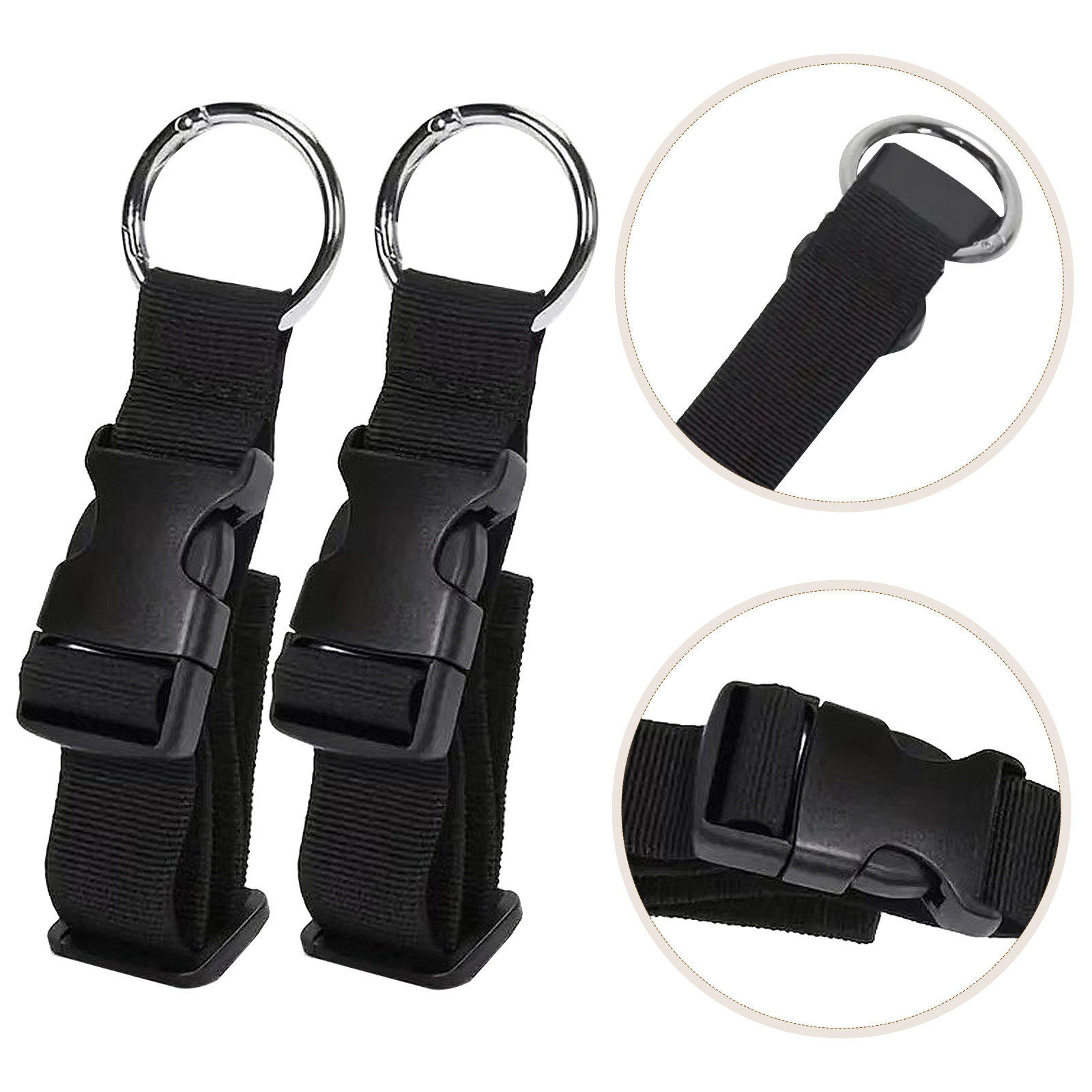 2 Ganchos para Silla de Ruedas - Backpack Diaper Bag reseña y precio