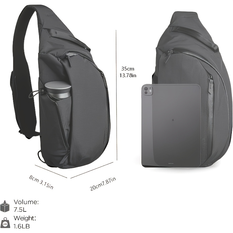 Bolso de pecho para el hombro  - Sling Backpack Shoulder reseña y precio