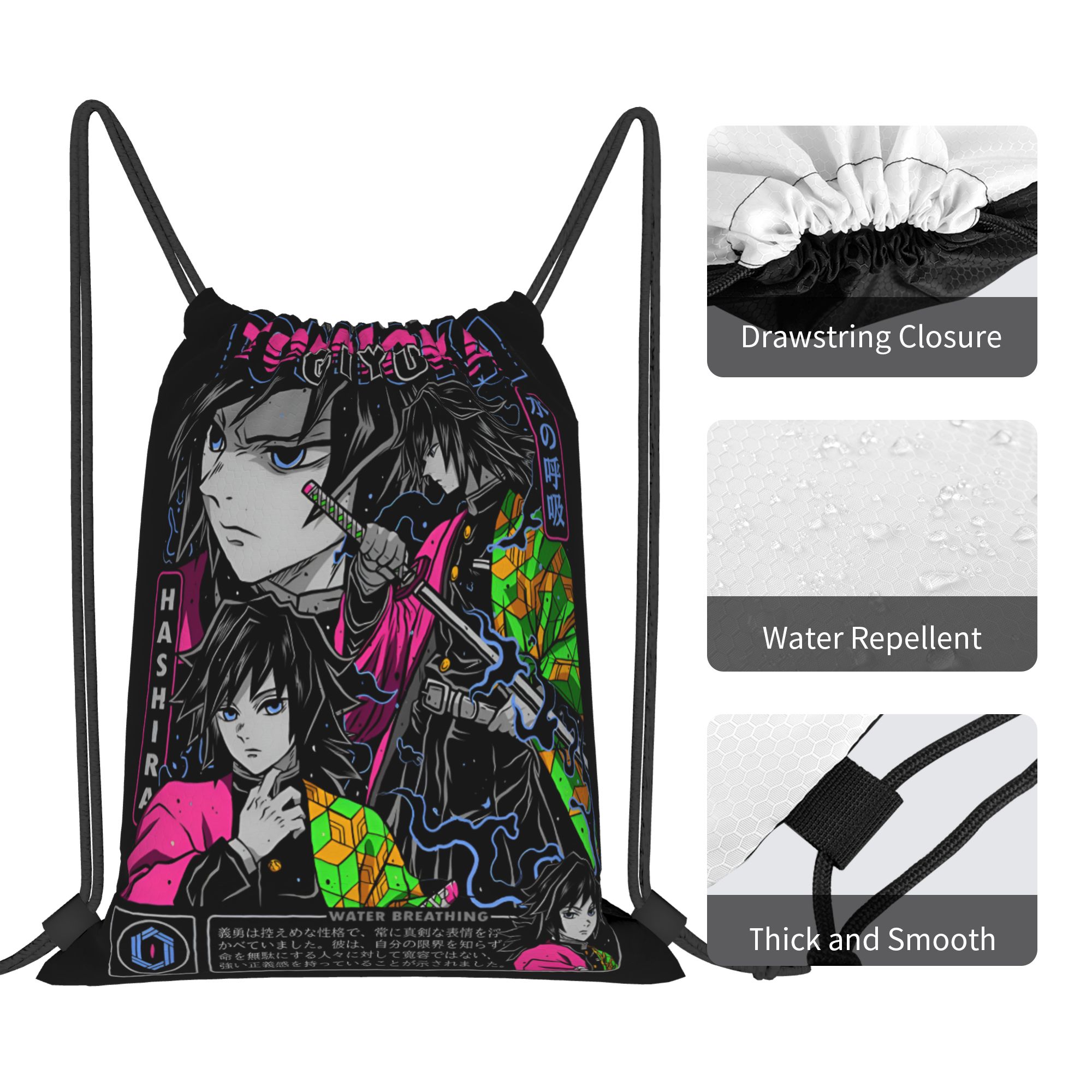 Bolsa con cordón personalizada - Drawstring Gym Bag reseña y precio