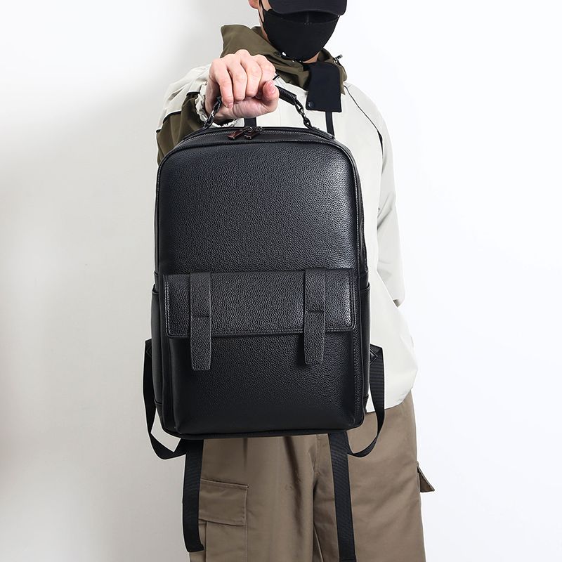Mochila de cuero de lujo para  - Laptop Backpack 15.6 reseña y precio